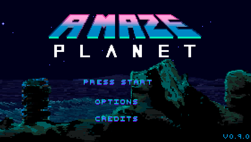 A Maze Planet — Screenshot