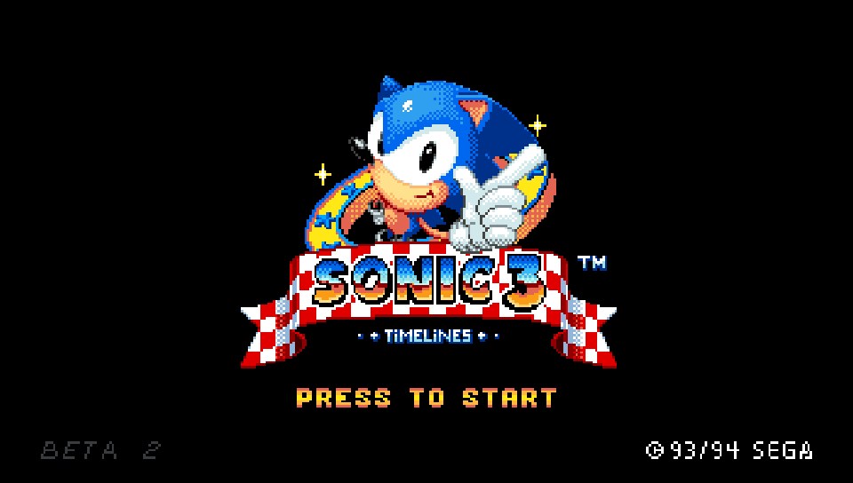 Sonic SMS 3 Timelines — Screenshot